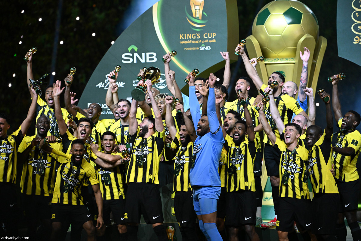 فرحة التتويج